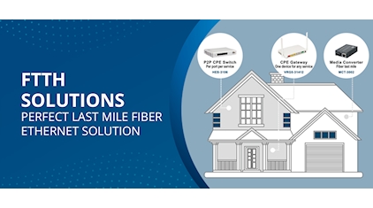 FTTH Solutions Perfect Last Mile Fiber Ethernet Solution 